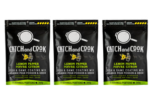 Catch and Cook - Lemon Pepper - 3 Pack