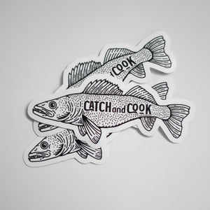 Walleye Decal Sticker