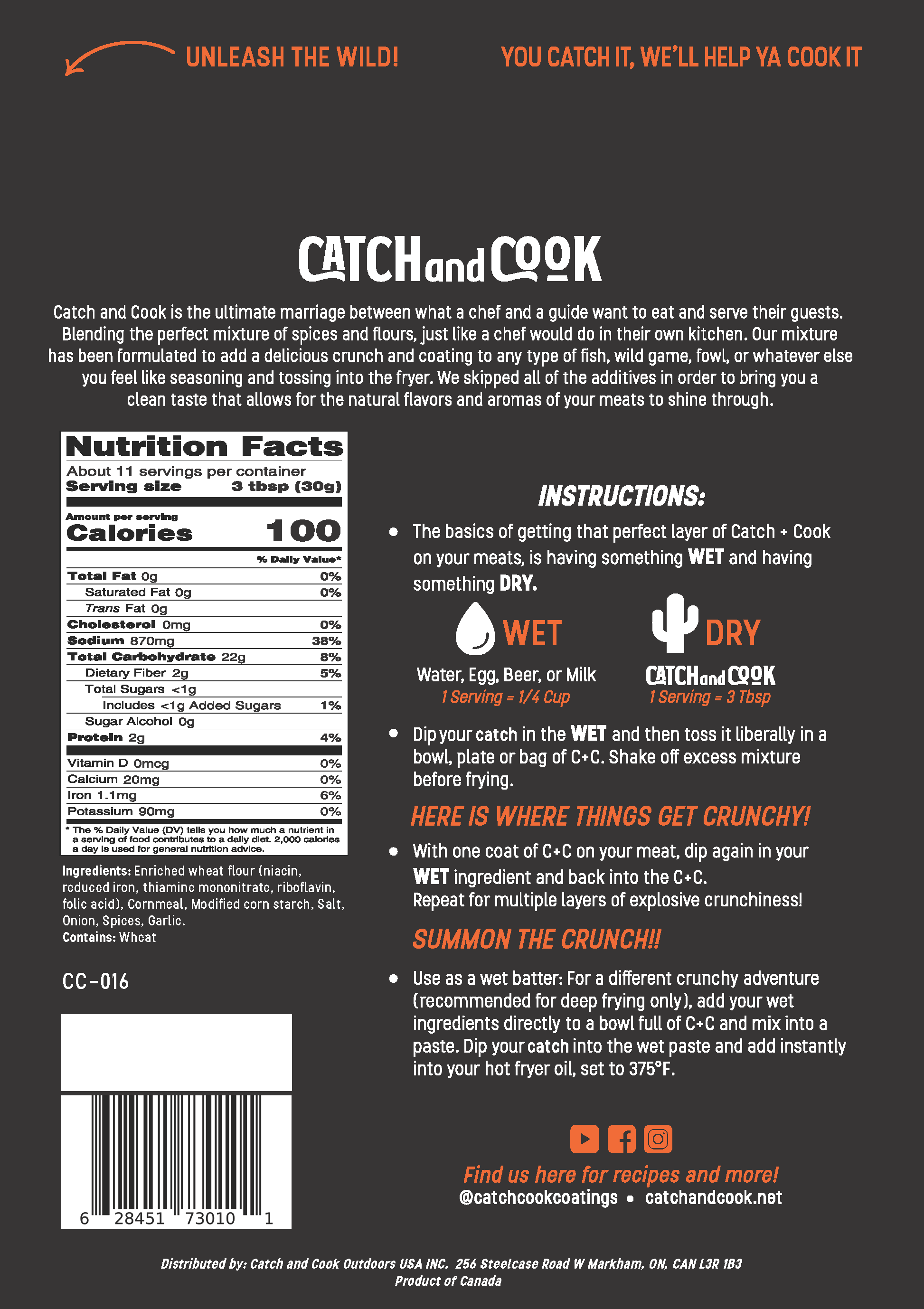 Catch And Cook - Original - 3 Pack (USA) – Catch & Cook